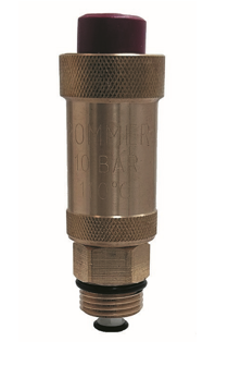 Автоматический воздухоотводчик ROMMER Flex верт. выпуск, нар.р. 1/2